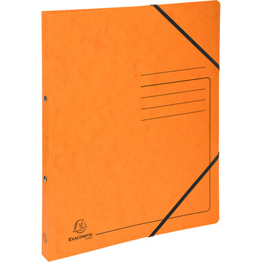 EXACOMPTA Classeur anneaux Colorspan 2cm 542554E 2 anneaux a. élast. orange A4