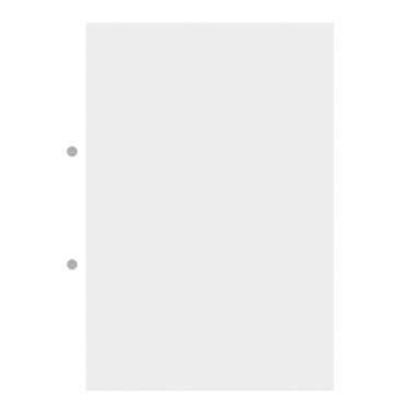 INGOLD-BIWA Heftblätter A4 02.342.44 weiss 90g 4x4mm kar. 500 Blatt