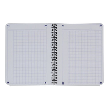 OXFORD Touch taccuino ufficio 400104100 A5, quadretti 70 fgl, blu