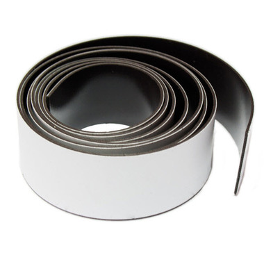 MAGNETOPLAN Magnetband PVC 51053330 weiss 30mx30mmx0.6mm