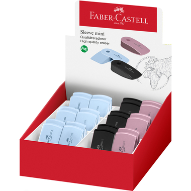 FABER-CASTELL Gomma Sleeve Mini 182477 assortiti