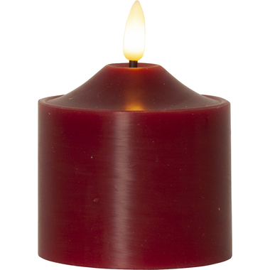 STAR TRADING LED Kerze Flamme 9.5cm 12.061-60 rot