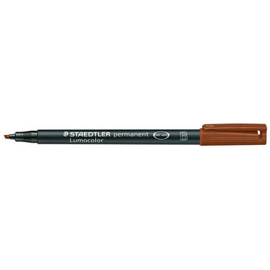 STAEDTLER Lumocolor permanent B 314-7 braun