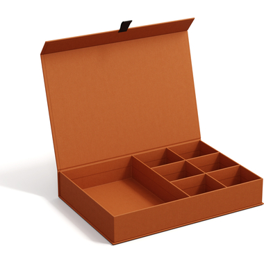 BIGSO BOX OF SWEDEN Schmuckbox Jolie 706152201TAB terracotta 26.5x19x6cm