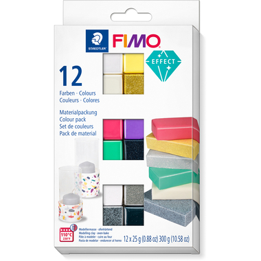 FIMO Set de modelage soft 12x25g 8013C12-1 Effect
