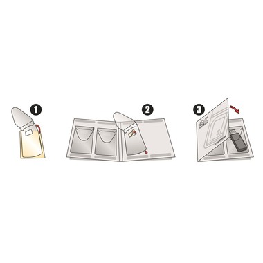 3L Taschen für USB-Stick 10250 selbstkl. m. Album 10 Stück