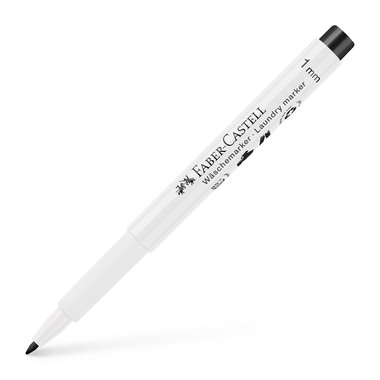 FABER-CASTELL Marqueurs textiles 1mm 159502 noir