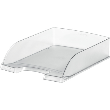 LEITZ Corbeille à courrier Plus A4 52270003 transparent