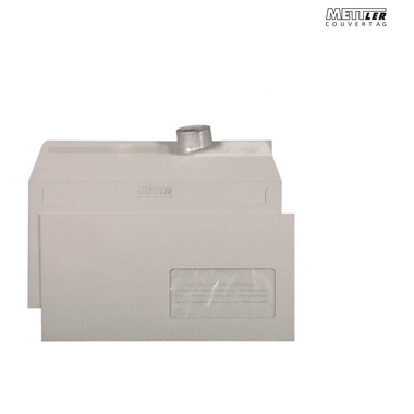 METTLER Couvert Fenster rechts C5/6 7044 100g, recycling 500 Stk.