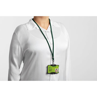 DURABLE Nastro tessile rPET 824105 con moschettone 10 pezzi