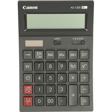 CANON Tischrechner CA-AS1200 12-stellig