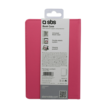 Custodia a libro universale con funzione stand per Tablet 7'' | SBS