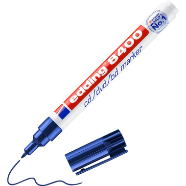 EDDING CD-Marker 8400 0,5-1mm 8400-3 bleu