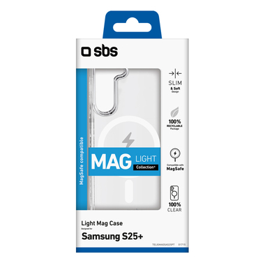 Coque transparente slim pour Samsung S25 Plus | SBS