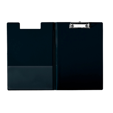 ESSELTE Klemmmappe A4 56047 schwarz Kunststoff hoch