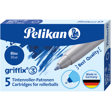 PELIKAN Patrone Griffix T1R blau 5 Stck.