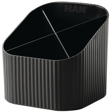 HAN Organzier Re-LOOP 17238-913 noir 4 comp.