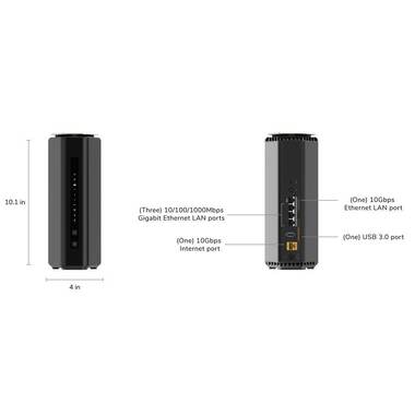Netgear Tri-Band WiFi Router RS600 Nighthawk WiFi 7