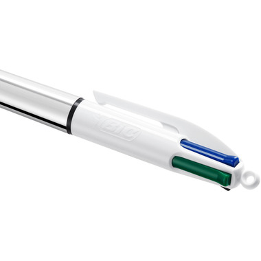 BIC Stylo à bille Shine 902126 4 colours blister