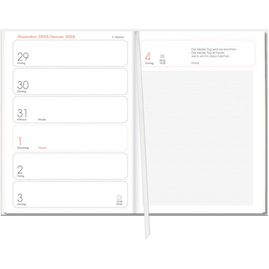 HEYE Lady Terminkalender 2026 1411+26 1W/2S DE 11.5x16.3cm