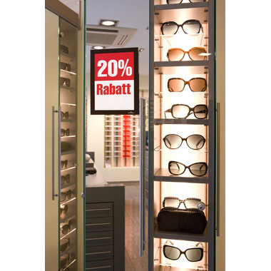 DURABLE Sichtfenster Duraframe 487101 schwarz, selbstklebend 2 Stk.