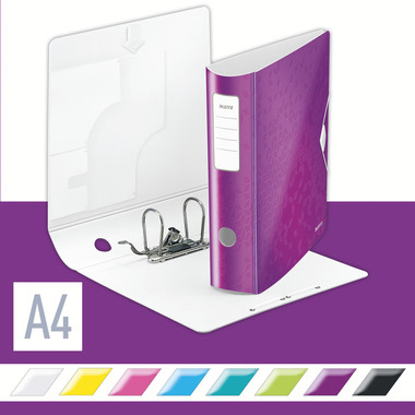 LEITZ Ordner WOW Active 180° 8.2cm 11060062 violett A4