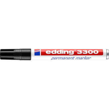 EDDING Permanent Marker 3300 1-5mm 3300-1 schwarz