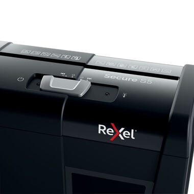 REXEL Aktenvernichter Secure 2020121EU S5, P-2, 10lt
