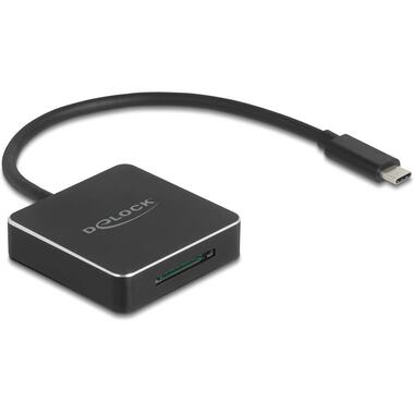 Delock Card Reader Extern USB-C 10 Gbps für SD Express