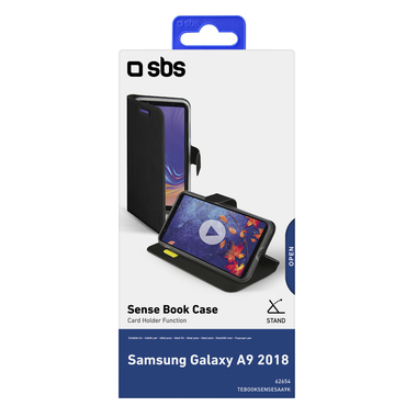 Book case for Samsung Galaxy A9 2018 with stand function