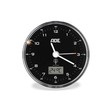 Sveglia digitale ADE 8.1 x 4 cm, nero