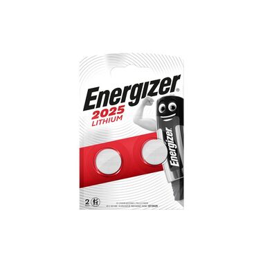Energizer Knopfzelle Lithium CR-2025 , 2 Stück