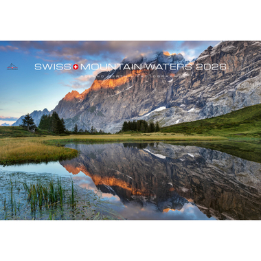 CALENDARIA Bildkalender 2026 9783036205267 Mountain Waters ML 45x34cm