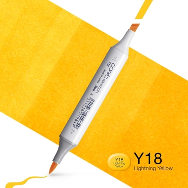COPIC Marker Sketch 21075254 Y18 - Lightning Yellow