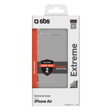 Coque Extreme pour iPhone Air, avec test de chute de 2 mètres