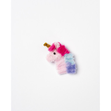 FOLIA Fil chenille 8mmx50cm 779892 Unicorn 10 pièces