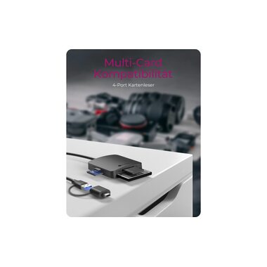 ICY BOX Card Reader Extern IB-CR302-CU3