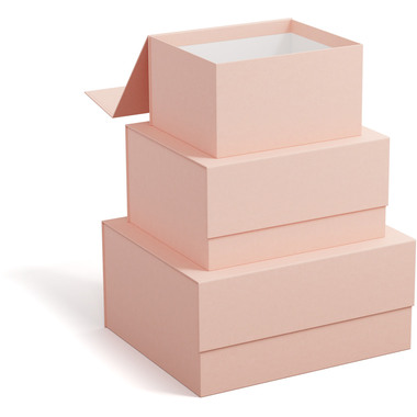 BIGSO BOX OF SWEDEN Boîte de rangement Ilse 345352133 dusty pink 3er-Set