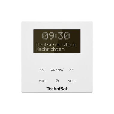 Technisat Radio DAB+ DigitRadio Up 55 Blanc