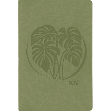 SIMPLEX Ladytimer Pocket 2026 40541.26 1W/2S olive ML 7.5x11.2cm