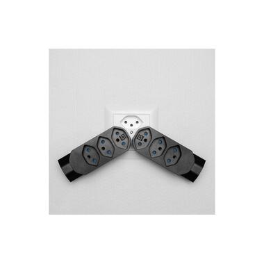 STEFFEN Manta Mehrfachadapter 4xT13 (1x unten) drehbar 4