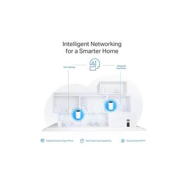 TP-Link Systèmes à mailles Deco XE75 Pro Lot de 3