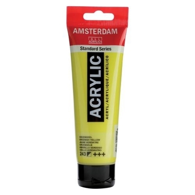 AMSTERDAM Acrylfarbe 120ml 17092432 gruengelb 243