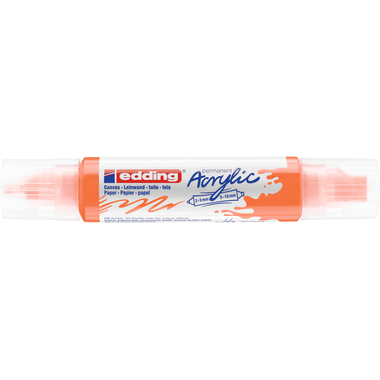 EDDING Acrylmarker 5400 double liner 5400-066 fluorescent orange