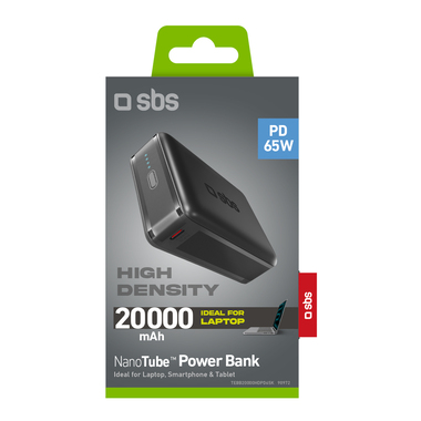 Banque d'alimentation pour iPhone et Android 20 000 mAh | SBS