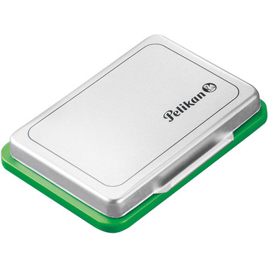 PELIKAN Tampon encreur métal vert 331199 No.3 7x5cm