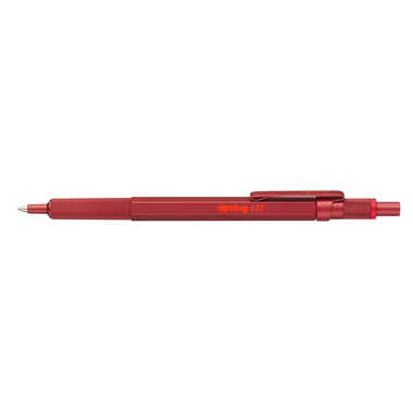 ROTRING Kugelschreiber 600 M 2114261 rot metallic