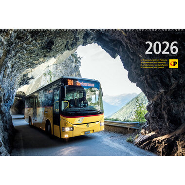 PostAuto-Kalender 2026 von Calendaria