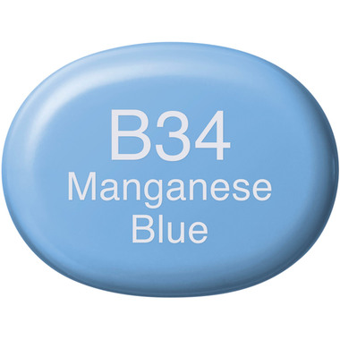 COPIC Marker Sketch 2107574 B34 - Manganese Blue