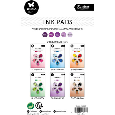 SIZZIX Stempelkissen 21.5x13x2.1cm INKP05 violetttöne